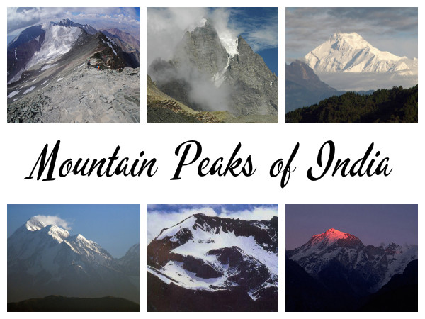 famous mountains of India Famous Mountains in India